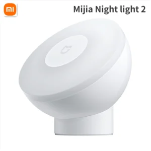 Оригинальный ночной Светильник Xiaomi Mijia 2 с регулировкой яркости, инфракрасный умный датчик движения тела, вращающийся на 360 градусов ночной Светильник Mi для Smart Life